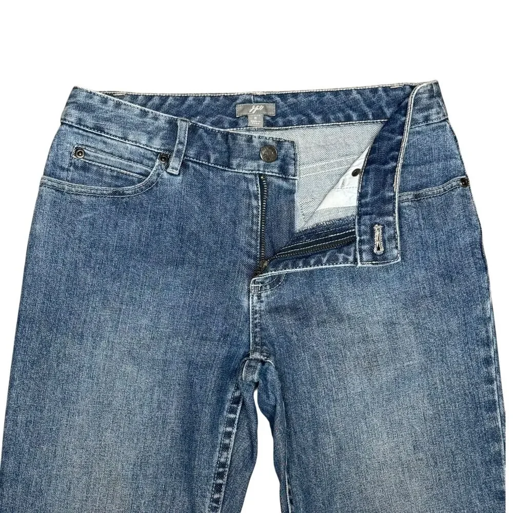 J. Jill Bootcut Stretch Jeans Blue 2